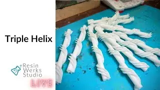 🔴Replay: Casting Triple Helix Pen Blanks| Episode 344