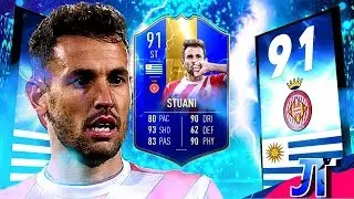 FIFA 19 TOTS STUANI 91 PLAYER REVIEW