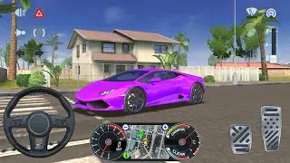 PURPLE LAMBORGHINI HURACAN TAXI SIM 22❤️🔥 GAMEPLAY AND WALKTHROUGHS ANDROID AND iOS GAMES