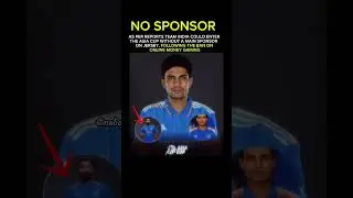 Team India To Play Asia Cup Without Sponsor? 🇮🇳 | Govt Ban On Gaming Hits BCCI Hard #shortfeed