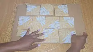 EASY Tropical Carpet Wall Decor DIY