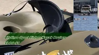 Lifetime Sport Fisher 10' Sit On Top Fishing Kayak Review and unboxing