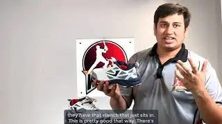 Jazba Skydrive 117 Cricket Shoes - Steel Spikes