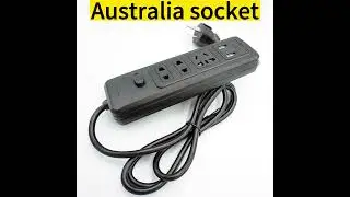 Australia socket custom Desk bedside table cabinet desktop furniture socket          factory CN/AU