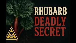 Rhubarb  The Sweet, The Bitter, and The  toxic.