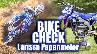 Bike Check: Larissa Papenmeier's 2023 Yamaha YZ250F