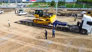 EPIC Unboxing SHANTUI DH17C3 PRO Bulldozer for Massive Landfill Project