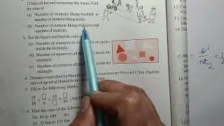 Class-6th MATH (NCERT)  Ch-12 (Ratio & proportion) Ex. 12.1 Q2