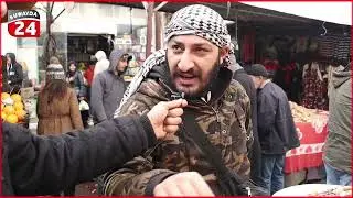 حركة الأسواق في مدينة السويداء قبيل رأس السنة