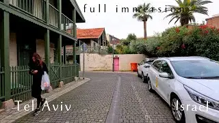 Israel Walk: An Amazing Walk Through a Beautiful Neighborhood in Tel Aviv. Immanuel Lutheran Church.