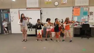 Project Prelude - Hannah's group playing 