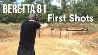 Beretta 81 -- First Shots!