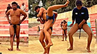 Indian 🇮🇳Traditional  Mud Wrestler Wearing Langot For Wrestling Technique #motivation #wrestling