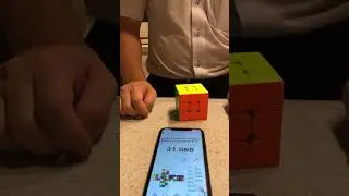Rubik's Cube Practice☑️ Day 293 AO5 33.571 [① 27.196 ② 38.287 ③ 31.568 ④ 36.371 ⑤ 32.773]