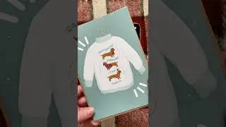 Make 2 Holiday Greeting Cards With Me🎄