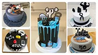 Gym Cake  Workout Cake Decorating Ideas  Gym lover  Gym Theme Cake  #debakeryjunction