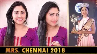 முதல் பிரசவத்துக்கப்புறம் நான் கலந்துக்கிட்ட போட்டி... | MRS Chennai 2018 Priyanka Cholan Interview