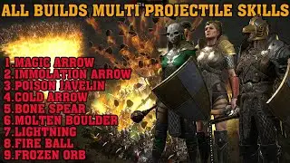 Diablo 2 Resurrected &ndash; All Builds With Multi-Projectile Skills (Up To X Projectiles!)