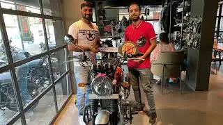 Taking Delivery of My New bike RE Interceptor 650😍|#interceptor650 #royalenfield