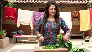 Authentic Desi Sarson Ka Saag Recipe | Village Style Punjabi Saag | Traditional Food Vlog