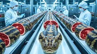 Exposed: AI's Role in Python Farming for Meat and Leather Production