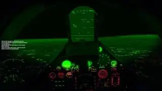 DCS World - M2000-C try to fly by night