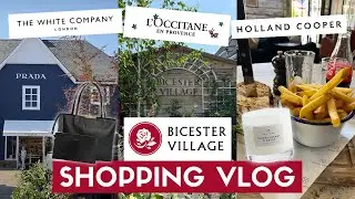 BICESTER VILLAGE SHOPPING VLOG | COME SHOPPING WITH ME | TIPS & DISCOUNTS | JOS ATKIN