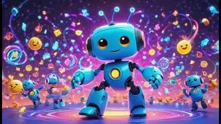 Benny Bot Does a Dance | Robot Groove Song for Kids | Fun Movement Rhyme for Toddlers