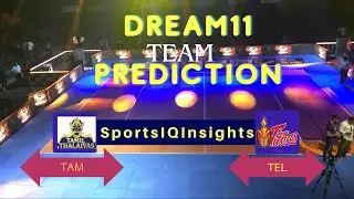 TAM vs TEL Deam11 Match Prediction | TAM vs TEL Dream11 team | #SportsIQInsights #ProKabaddi#TAMvTEL