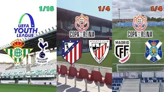 REAL BETIS VS TOTTENHAM | ATLÉTICO DE MADRID VS ATHLETIC CLUB Y MÁS🔴YOUTH LEAGUE Y COPA DE LA REINA🔴