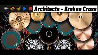 Architects - Broken Cross ( Real Drum Cover )