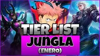 SOLO Q TIER LIST DE LA JUNGLA | Los Heroes Mas Fuertes En Este META Para El Rol de la Jungla