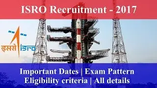 ISRO Recruitment for Scientist/Engineer (SC) all Details | 2017