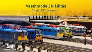 II. Szegedi Szent-Györgyi Albert Agóra Vasútmodell kiállítás | 2023. december 1-3.