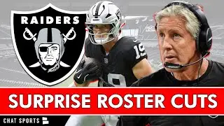 Raiders Surprise Roster Cuts REVEALED Ahead OF NFL Cut Day