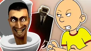 Caillou Stops Skibidi Toilet/Ungrounded