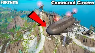 *NEW* COMMAND CAVERN LOCATION GAMEPLAY - FORTNITE LOOTING GUIDE