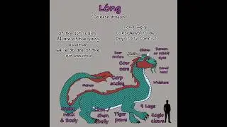 Long, dragon of Chinese myth #mythology #chinesemythology