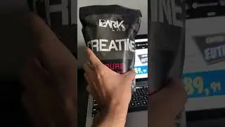 Pr&eacute; Treino, Creatina e Beta Alanina Dark Lab #shorts #gym #preworkout  #creatina #teamdarklab