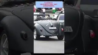 * CL&Aacute;SSICO INCR&Iacute;VEL: FUSCA 1300 CONVERS&Iacute;VEL, 1967  #supercarros #gugatv #fusca1300  #automobile #sp