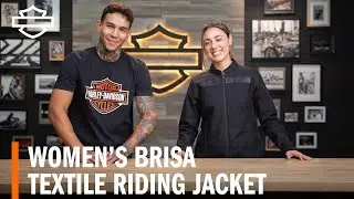 Harley-Davidson Women's Brisa Textile Riding Jacket Overview