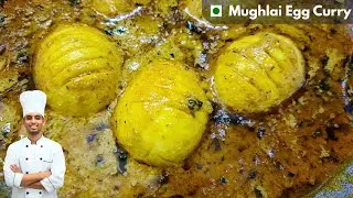 MUGHLAI EGG CURRY RECIPE | SHAHI EGG CURRY | HOW TO MAKE SHAHI EGG CURRY | ANDA MASALA CURRY RECIPE