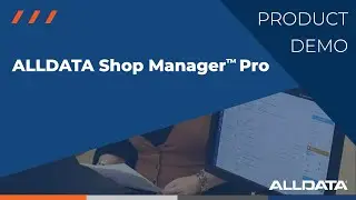 ALLDATA Shop Manager Pro Demo