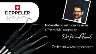 Aesthetic Direct Composite Restorations on front teeth | Deppeler x Dr. Vasant Composite Kit