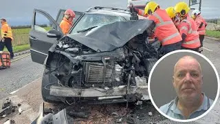 Scania lorry driver Anthony Campbell, 
