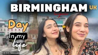 A Day in Birmingham 🇬🇧| Uk International Layover Vlog | Megha Abrol Vlogs