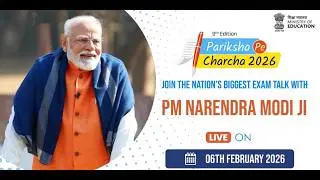 Pariksha Pe Charcha 2026 | Live Interaction of PM Narendra Modi with Exam Warriors