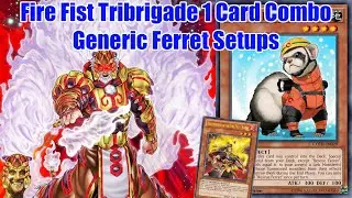 Fire Fist Tribrigade 1 Card Combo Setups Guide Part 1: Generic Ferret Comboes