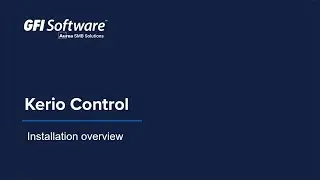 Kerio Control - Installation Guide