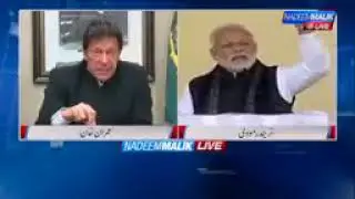 Imran Khan and Modi aamnay samnay